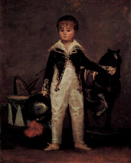 Francisco de Goya Portrat des Pepito Costa y Bonelis